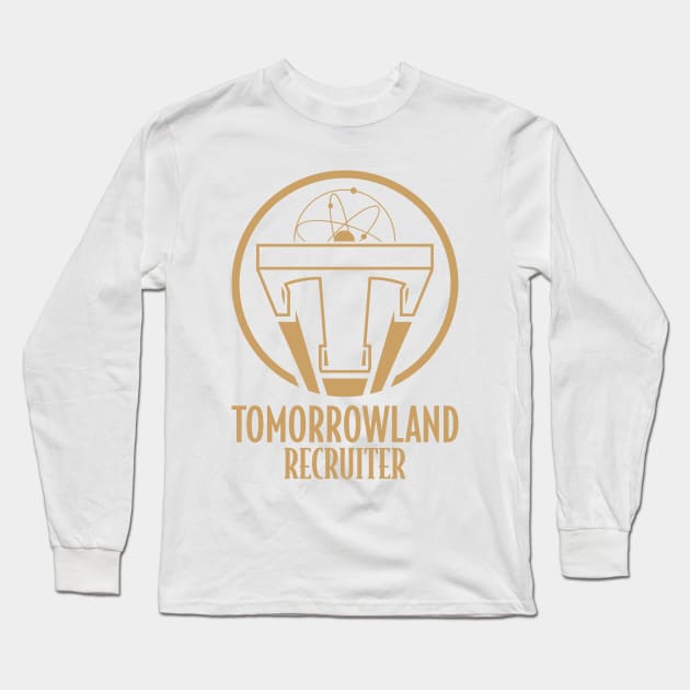 Tomorrowland Recruiter Long Sleeve T-Shirt by seriefanatic